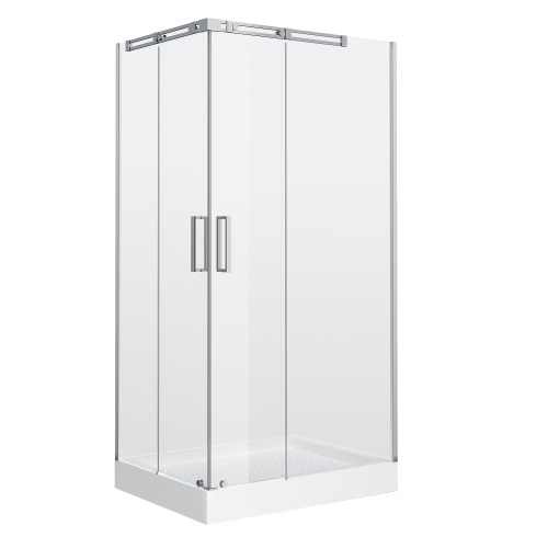 Душевой уголок Grossman Galaxy GR-3120R 120х80 стекло прозрачное профиль хром без поддона